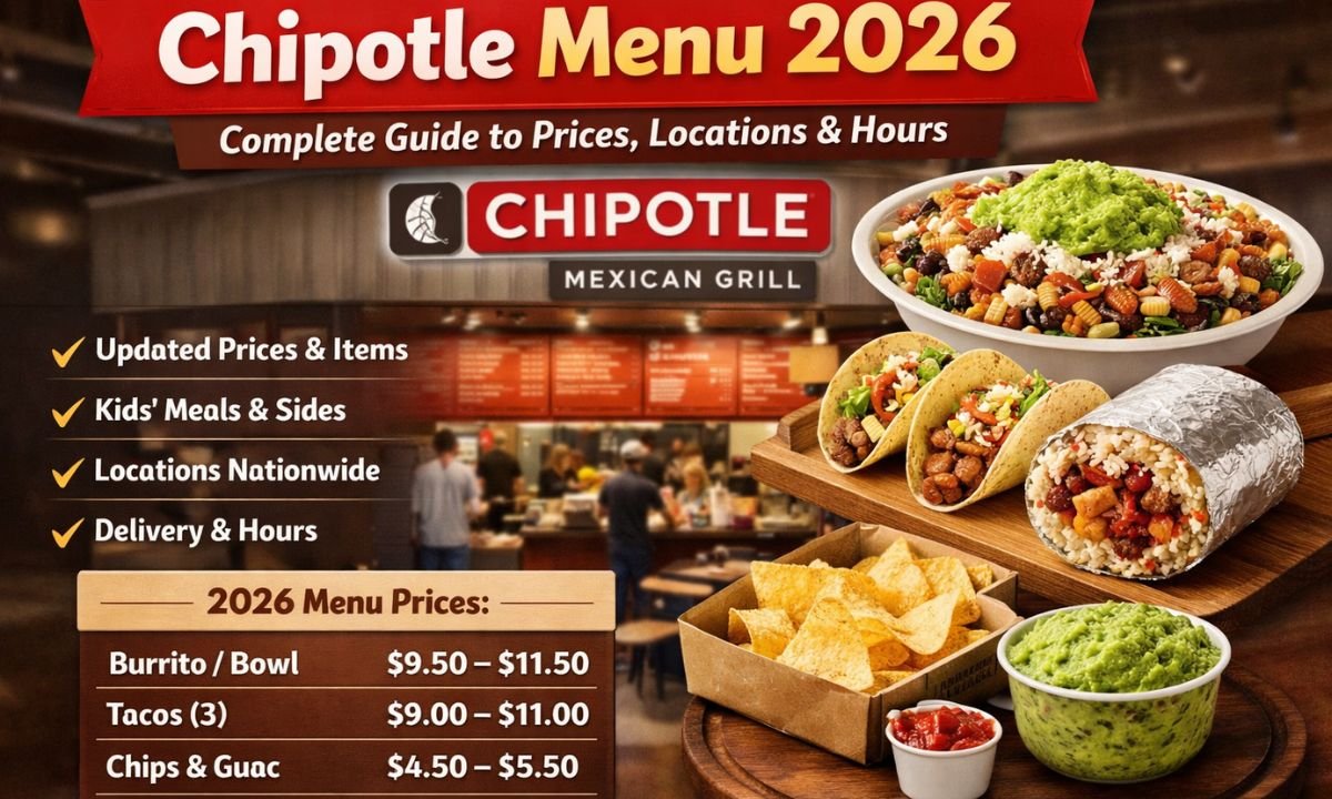 Chipotle Menu