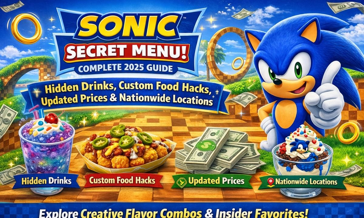Sonic Secret Menu