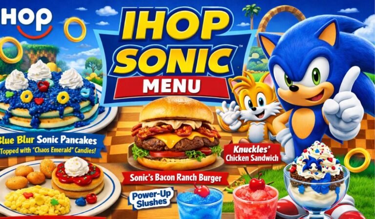 IHOP Sonic Menu