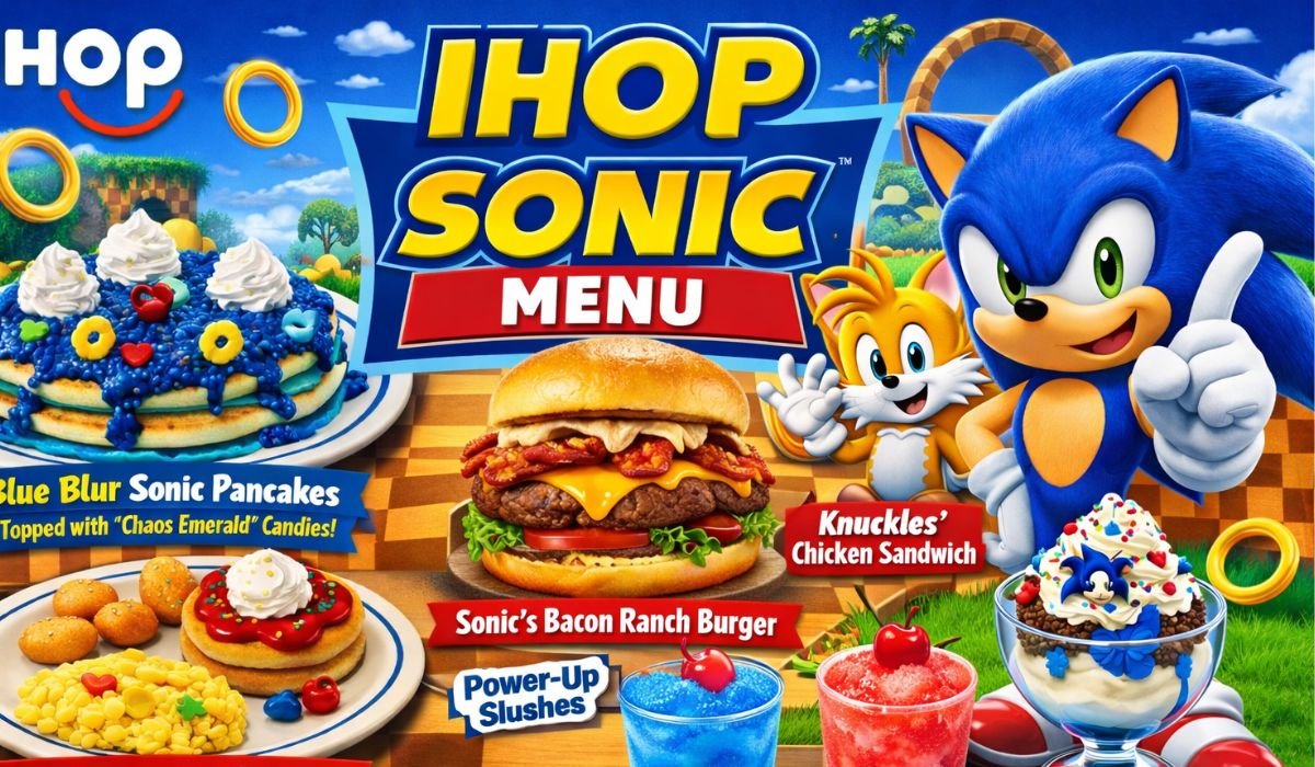 IHOP Sonic Menu