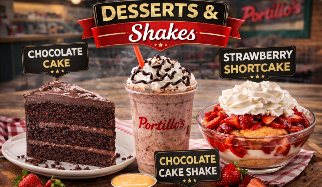 Desserts & Shakes