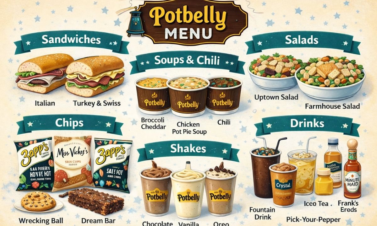 Potbelly Menu
