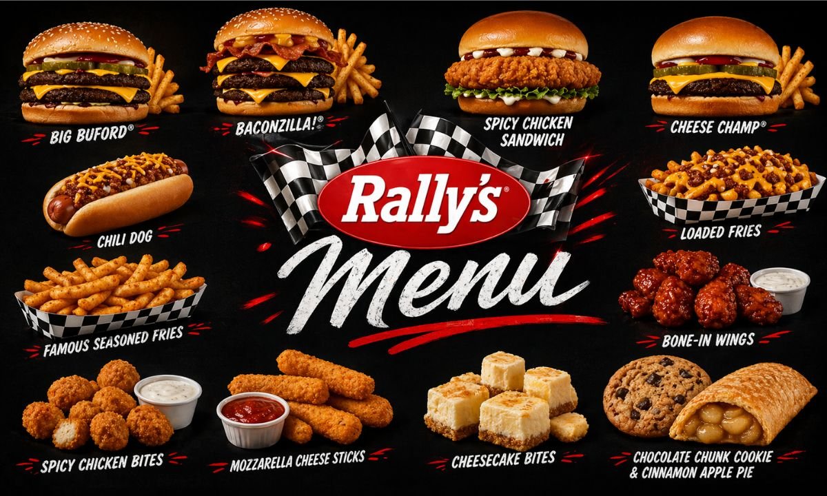 Rally’s Menu 2026 Complete Guide to Food, Prices & Portions