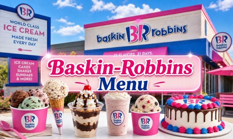 Baskin-Robbins Menu 2026 Prices, Flavors, Cakes & Hours
