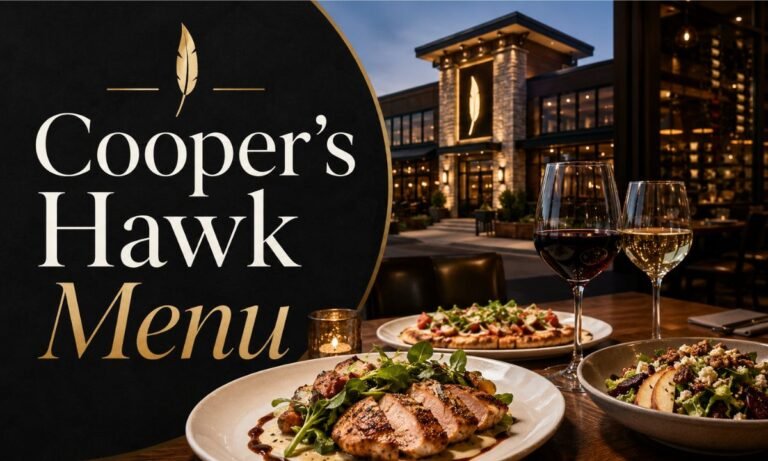Cooper's Hawk Menu Guide Prices, Popular Items & Dining Tips