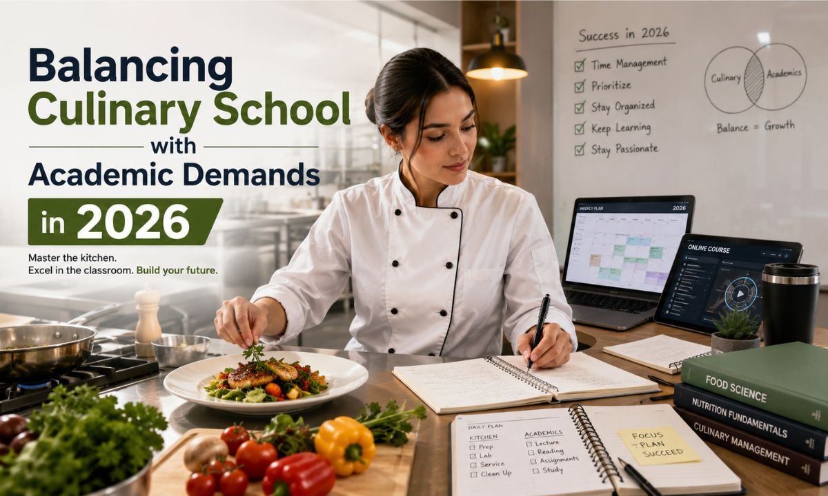 Balancing Culinary School with Academic Demands in 2026