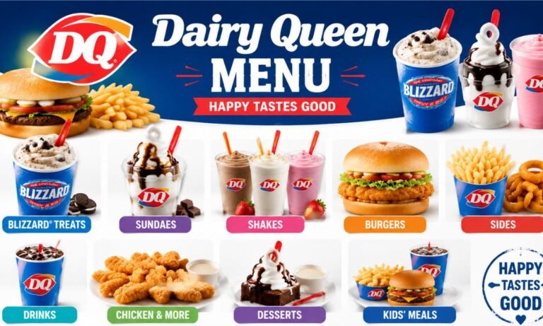 Dairy Queen Menu 2026 Full Guide, Prices, Hours & Best Items