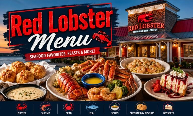 Red Lobster Menu 2026 Guide to Prices, Hours & Popular Dishes