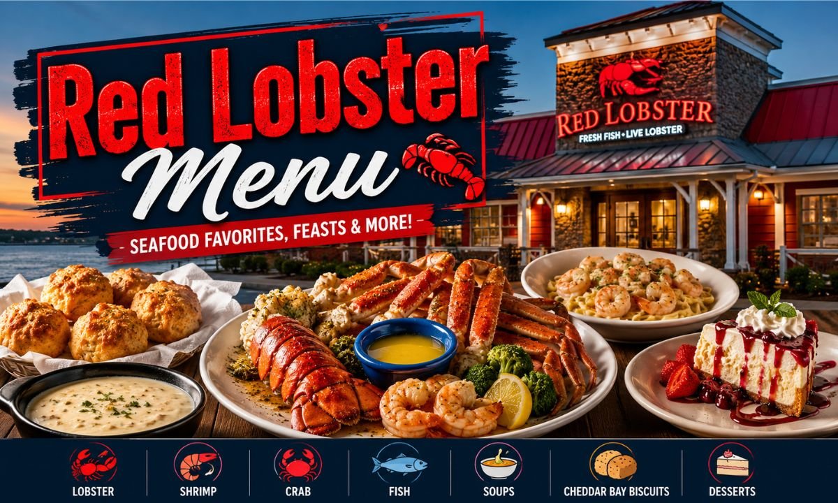 Red Lobster Menu 2026 Guide to Prices, Hours & Popular Dishes