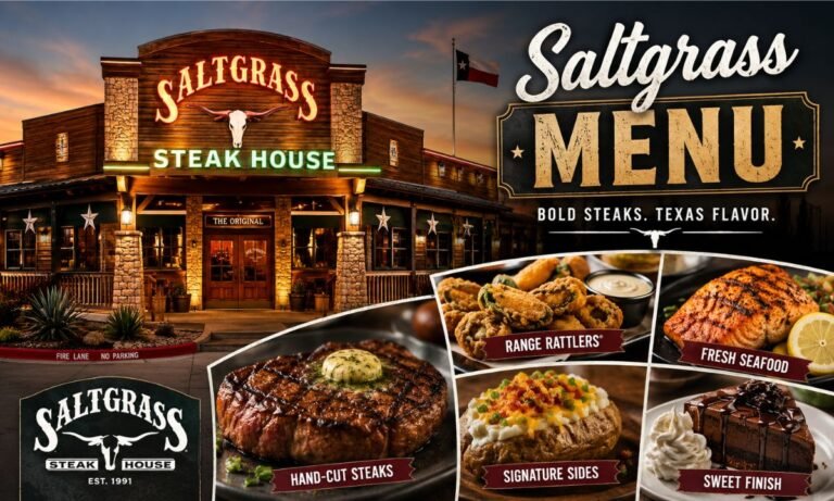 Saltgrass Menu 2026 Guide to Prices, Steaks and Seafood