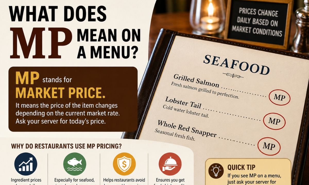What Does MP Mean on a Menu? 2026 Guide for Restaurant Shoppers