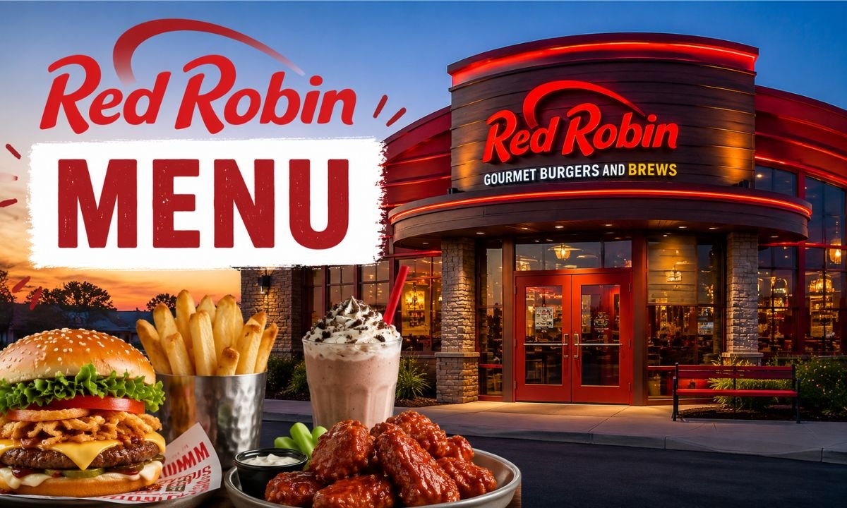 Red Robin Menu 2026 Guide Prices, Hours, and Popular Dishes