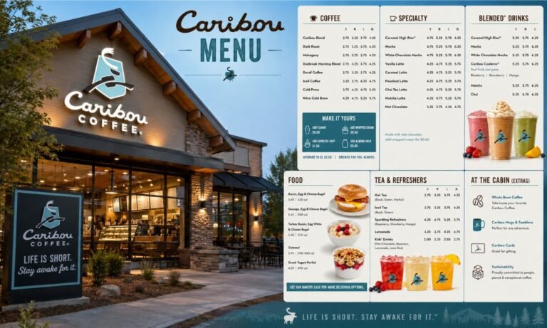 Caribou Menu: Drinks, Food, Prices & Popular Items