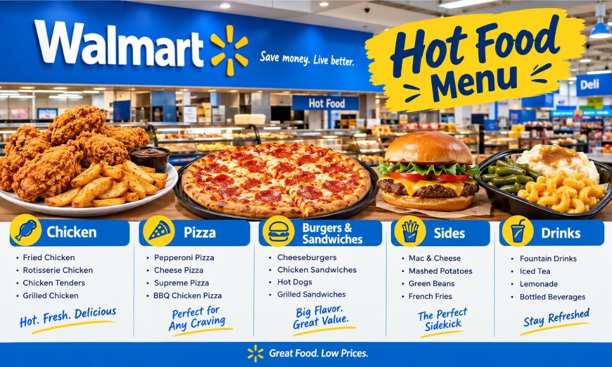 Walmart Hot Food Menu Prices, Items & Hours Guide 2026