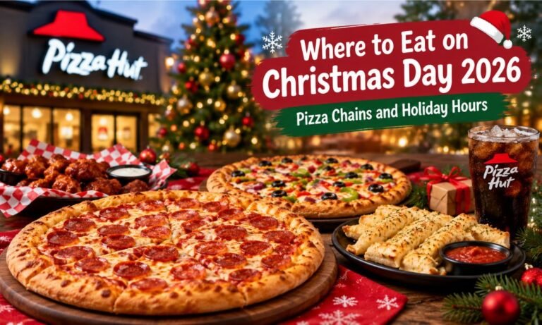 Where to Eat on Christmas Day 2026 Pizza Chains & Holiday Hours