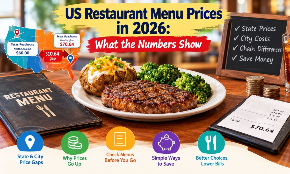 US Restaurant Menu Prices in 2026 What the Numbers Show